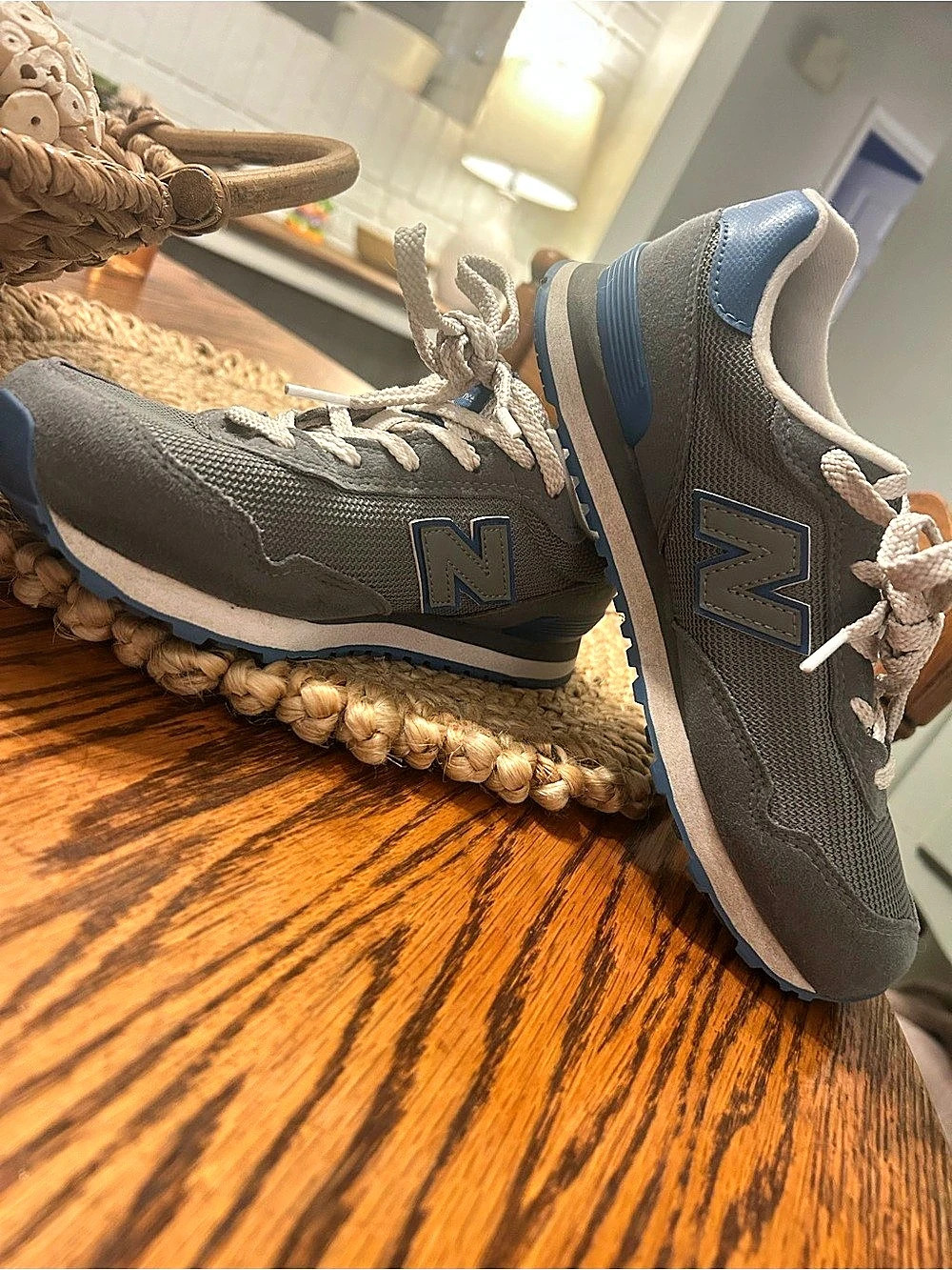 New Balance 515 Sneaker Gray & Blue